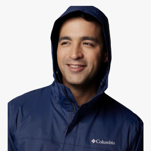 Columbia Men's Watertight II Rain Jacket Navy Blue Size XXL NWT - Picture 8 of 16